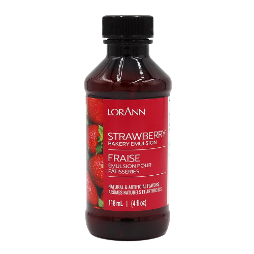 Bakery Emulsion- Strawberry 4oz