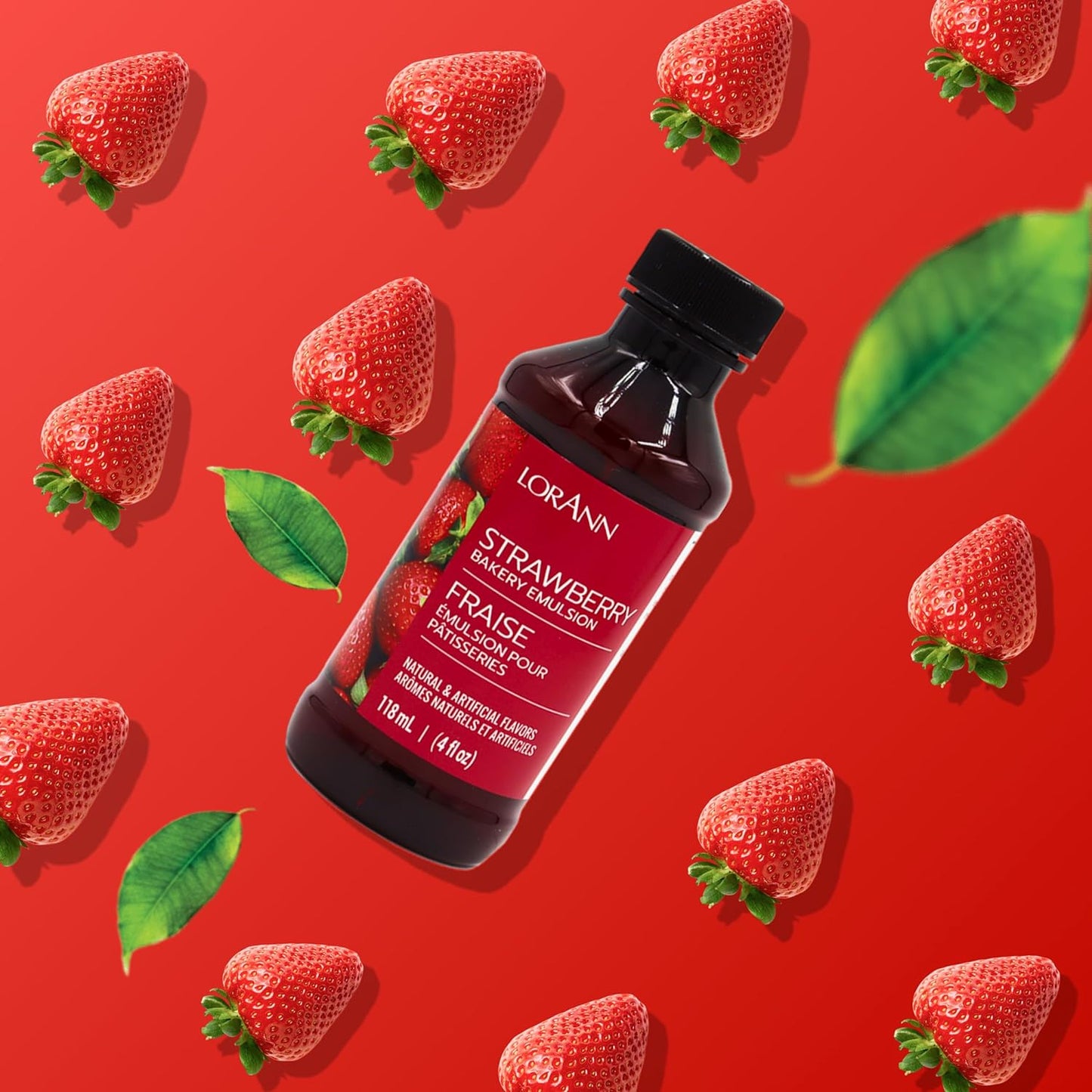 Bakery Emulsion- Strawberry 4oz