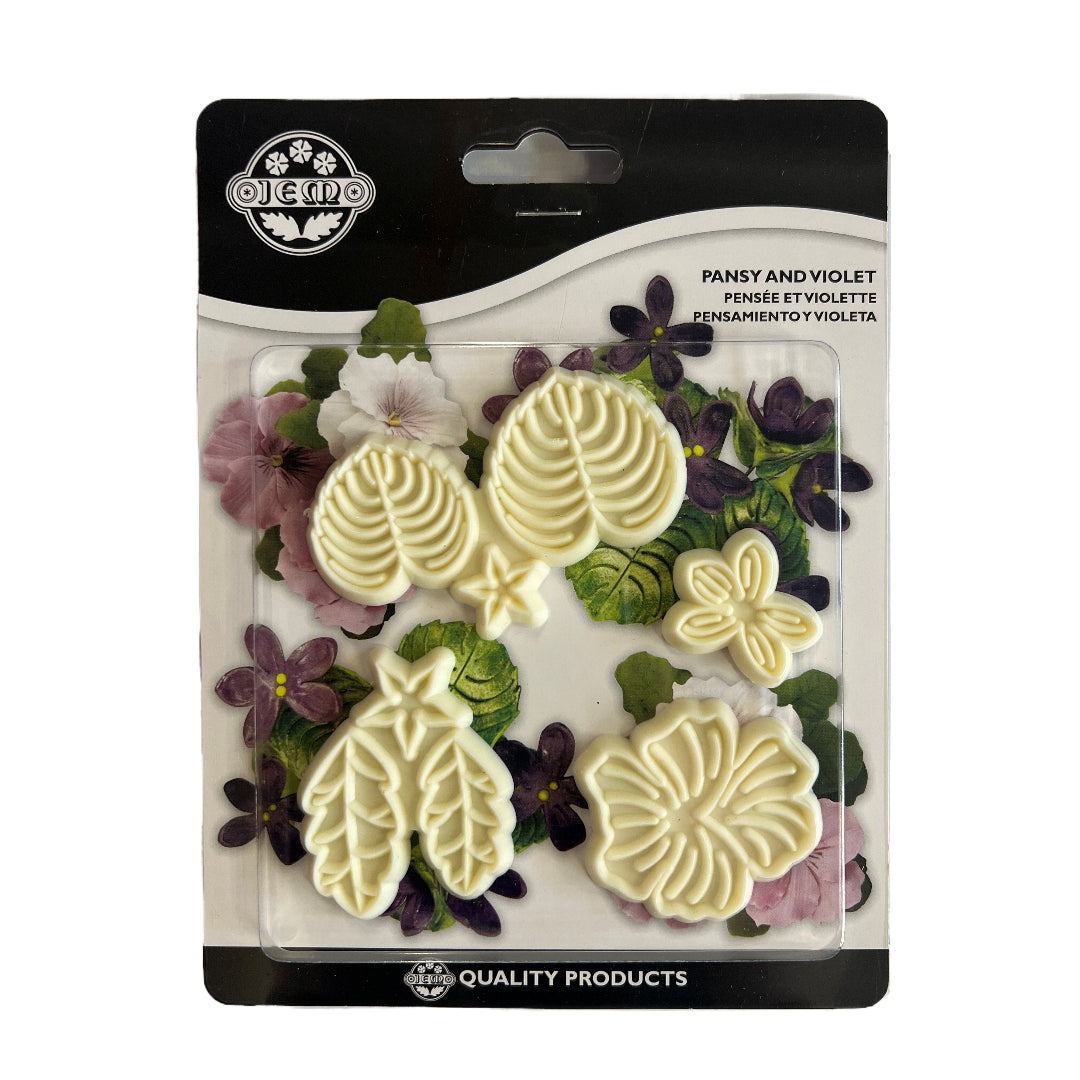 Pansy & Violet Set of 4