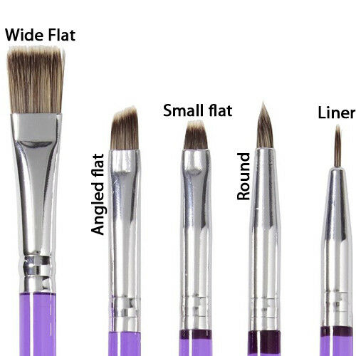 Decorating Brush Set 5pc