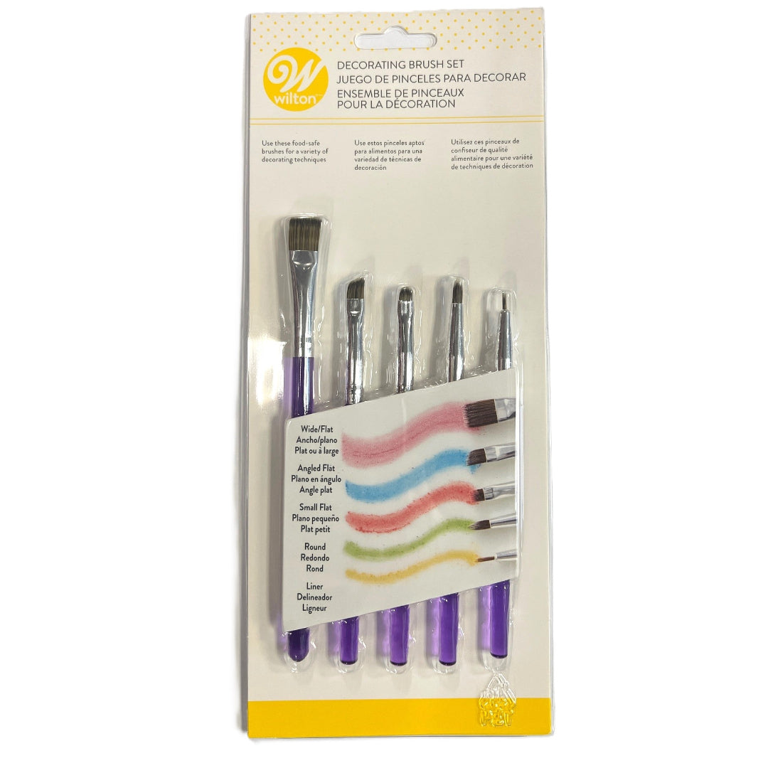 Decorating Brush Set 5pc