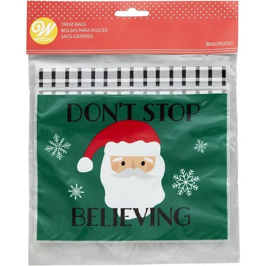 Resealable Bag - Santa 20ct