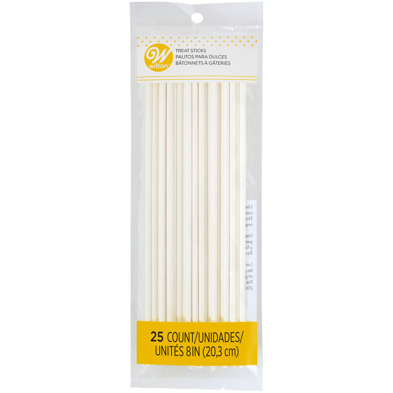 Lollipop Sticks 8in 25pk