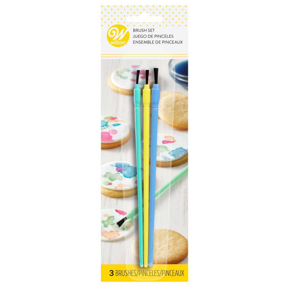 Decorating Brush Set 3pc