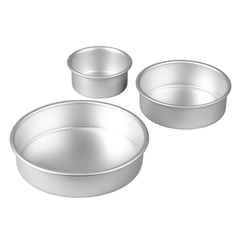 Round Pan Set 4-6-8 inch