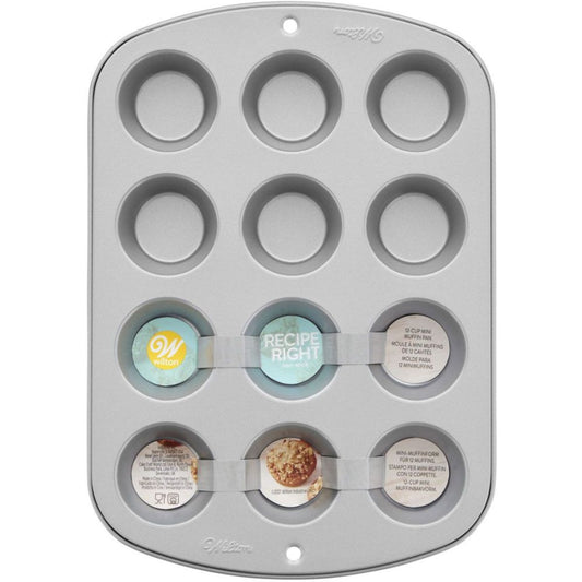 Recipe Right Mini Muffin Pan 12 cup