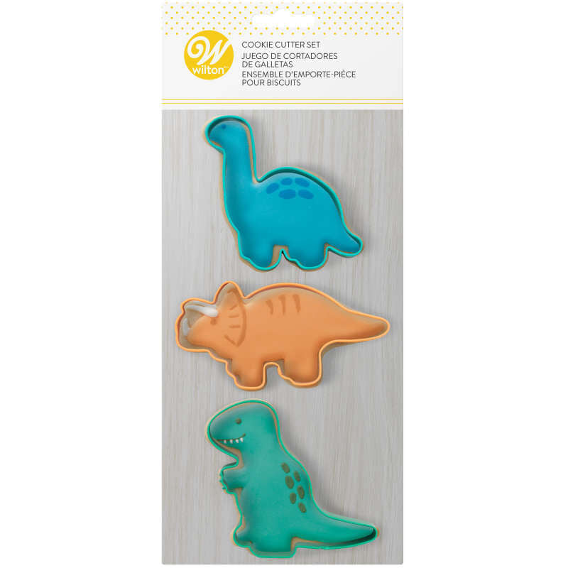 Cookie Cutter Set- Dinosaurs 3pc