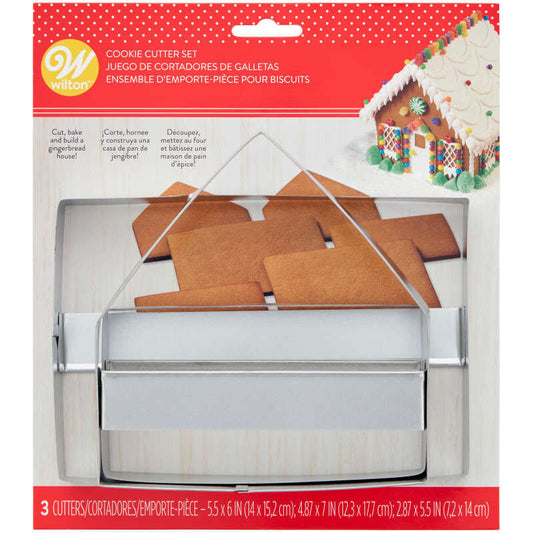 Gingerbread House Metal Cutter Set