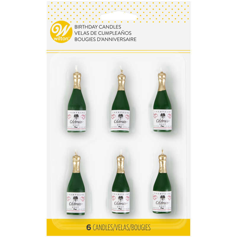 Candles- Champagne Bottles