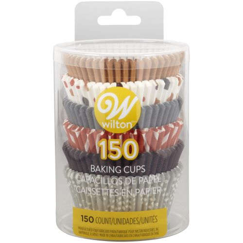 Std Baking Cups- Neutrals 150ct