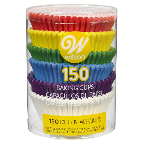 Std Baking Cups - Rainbow 150ct