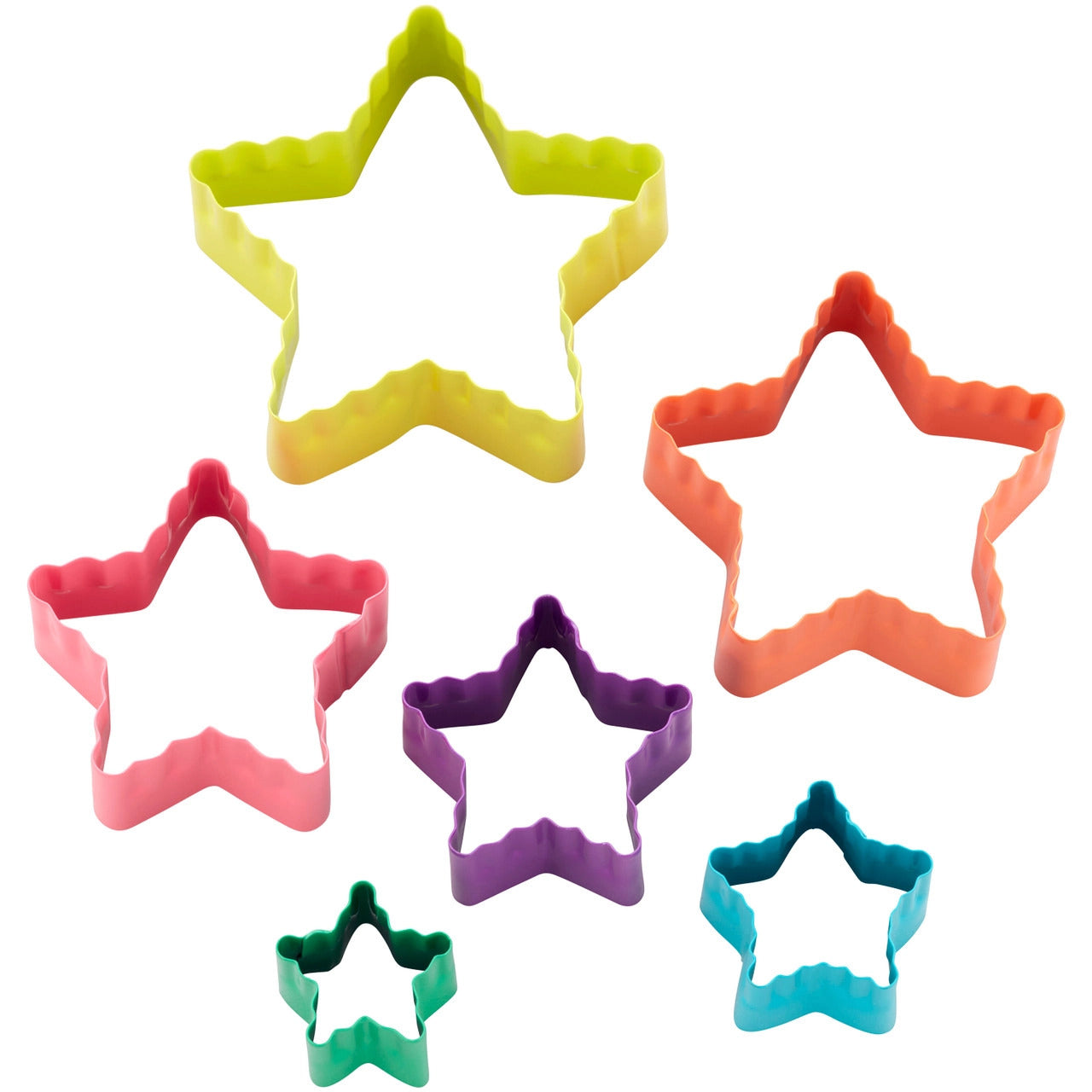 Fondant Cut-Out Set 6pc- Star