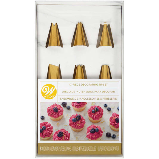 Navy & Gold Decorating Tip Set