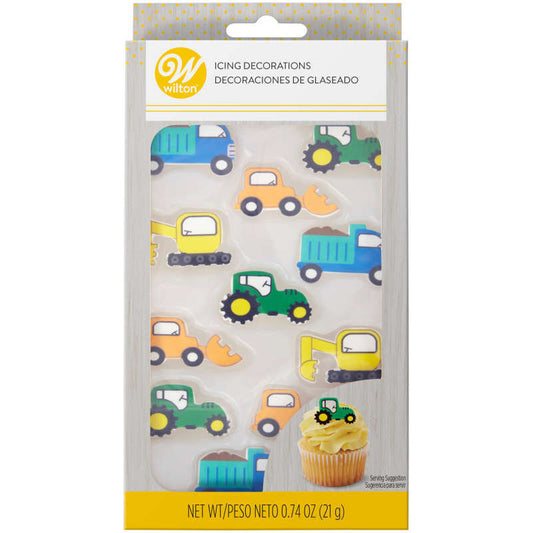 Royal Icing Decorations- Trucks and Tractors