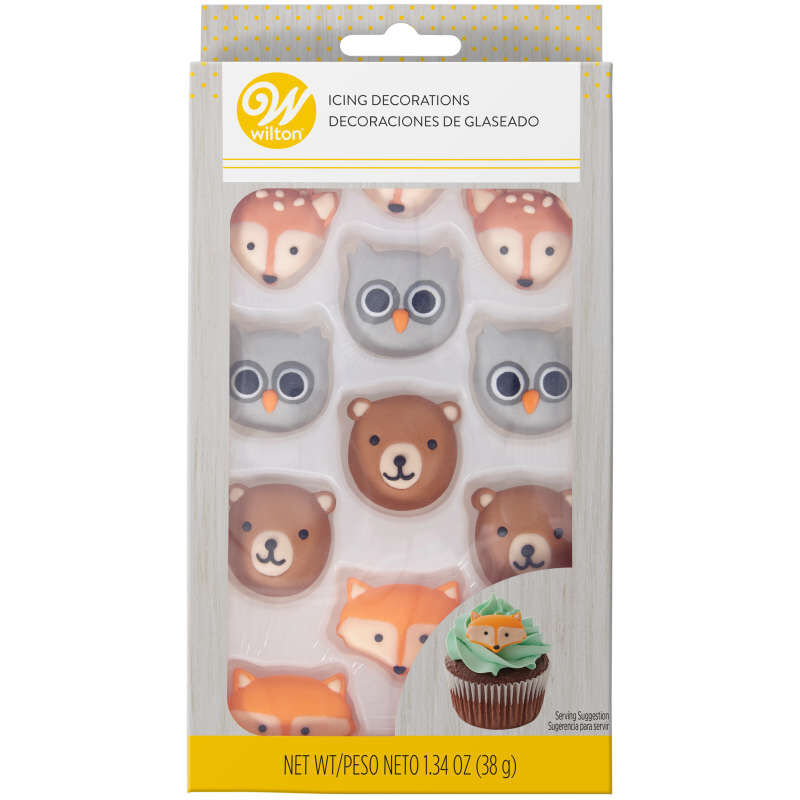 Royal Icing Decorations- Woodland Animals