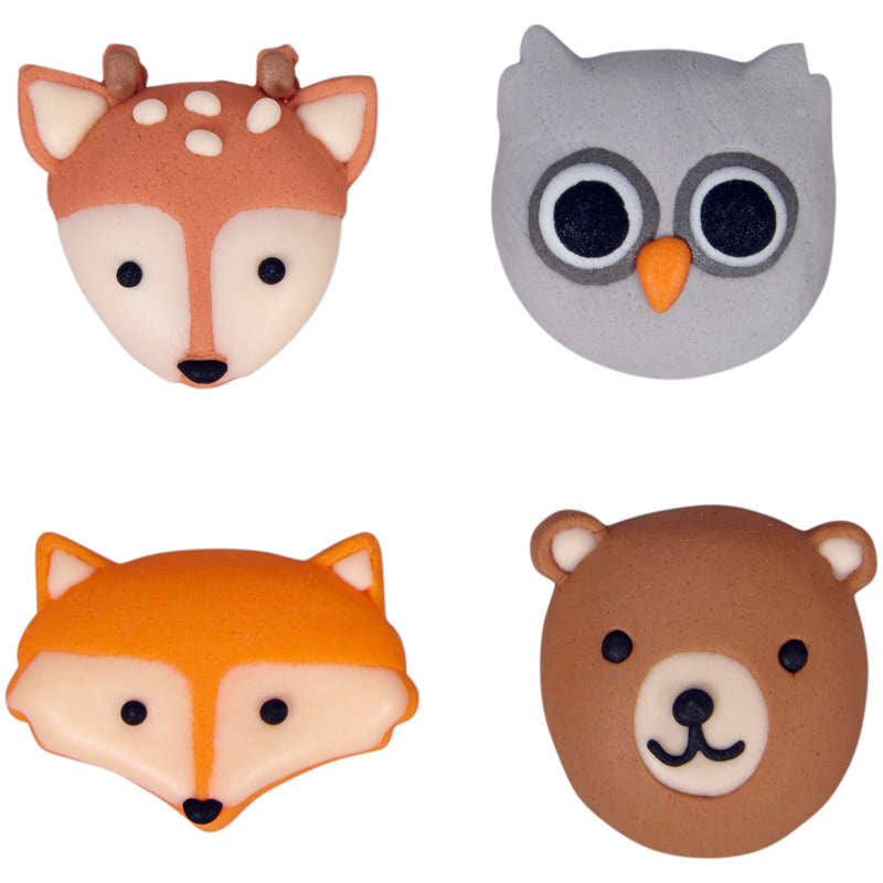 Royal Icing Decorations- Woodland Animals