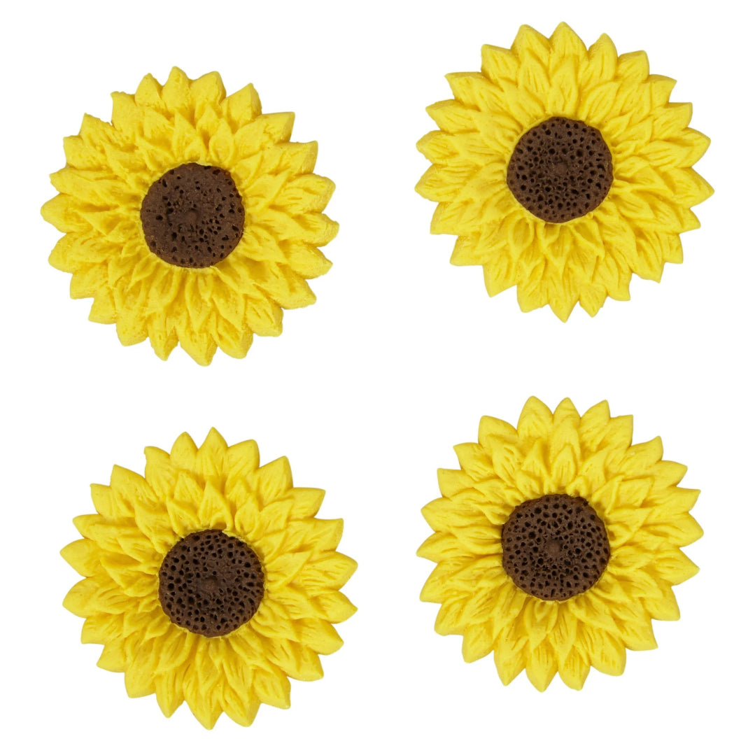 Royal Icing Decorations - Sunflower