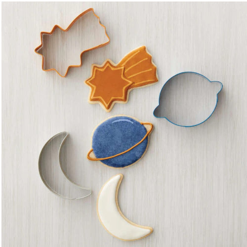 Space Cookie Cutter Set 3pc