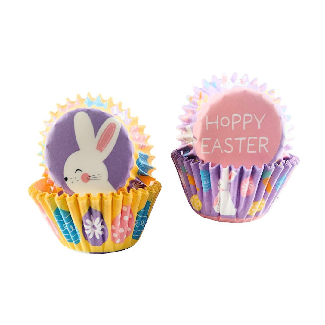 Mini Baking Cup- Hoppy Easter 50ct