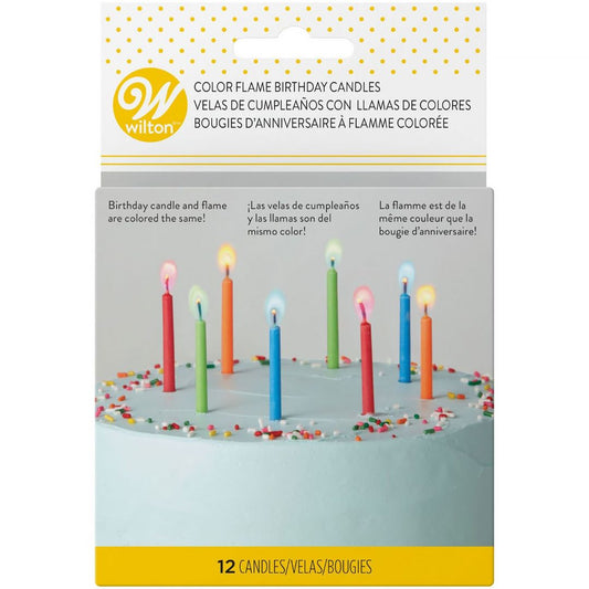 Colour Flame Candles