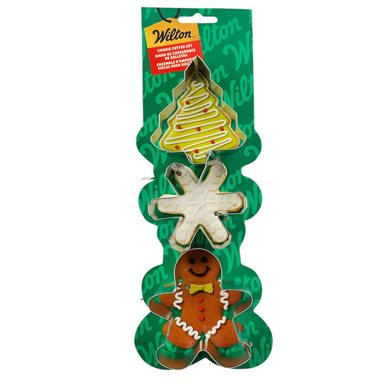 CC Set -Tree Snowflake Gingerbread Boy 3pc