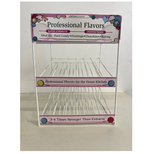 LorAnn 1oz Display Rack 2 Level