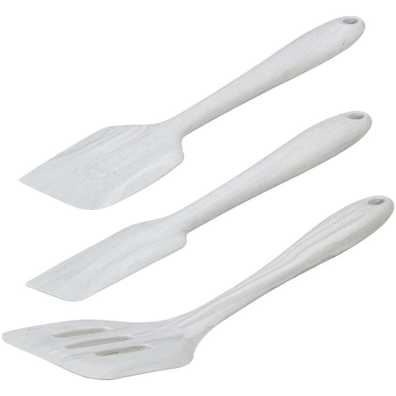 Marbled Silicone Utensil Set 6pc