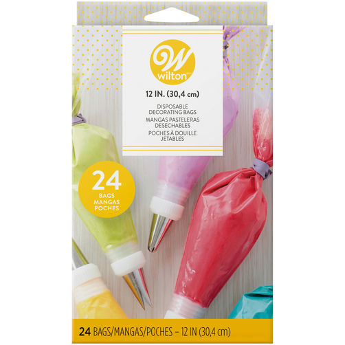 Disposable Decorating Bags 12in 24pkt