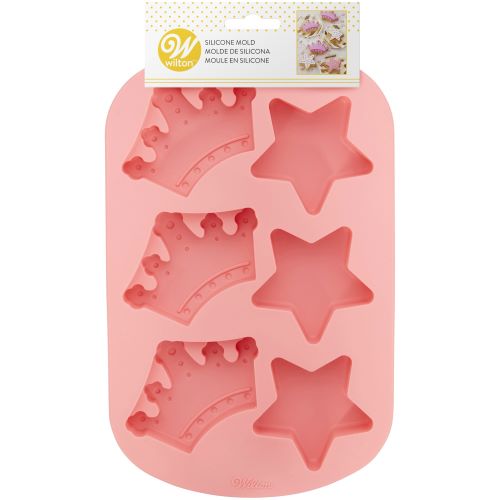 Treat Mould Star & Crown 6 cavity