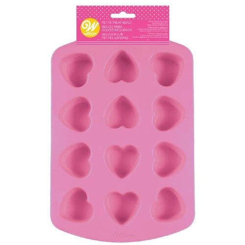 Valentines Heart Treat Mould 12cav