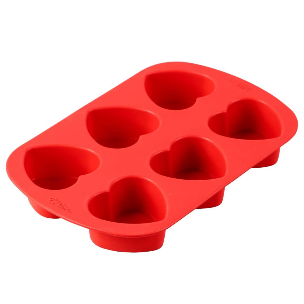 Silicone Heart Mould 6 cavity