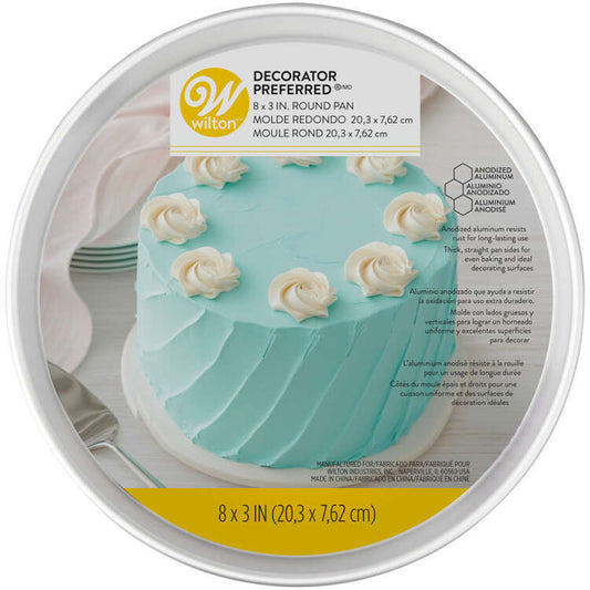 Decorator Preferred 8x3 Round