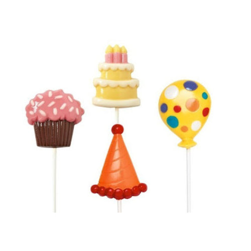 Lolli Candy Mould- Birthday Large