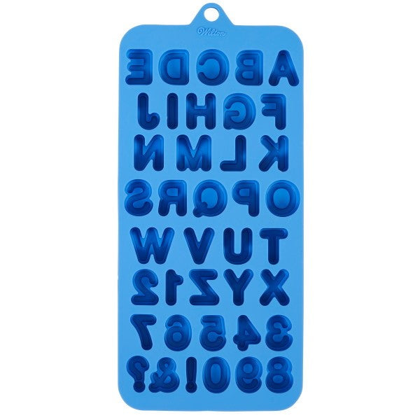 Silicone Candy Mould- Letter & Numbers