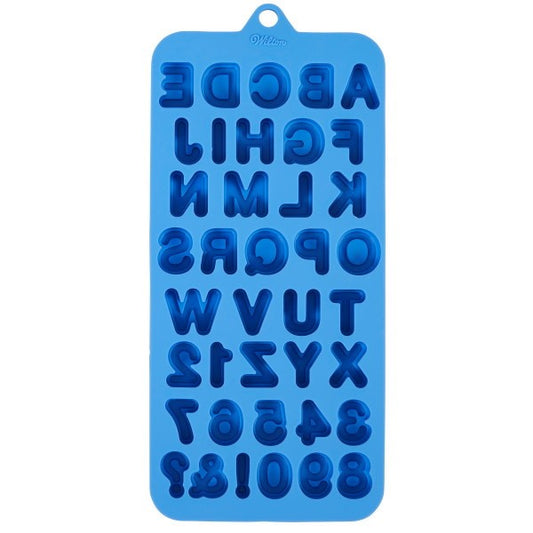 Silicone Candy Mould- Letter & Numbers