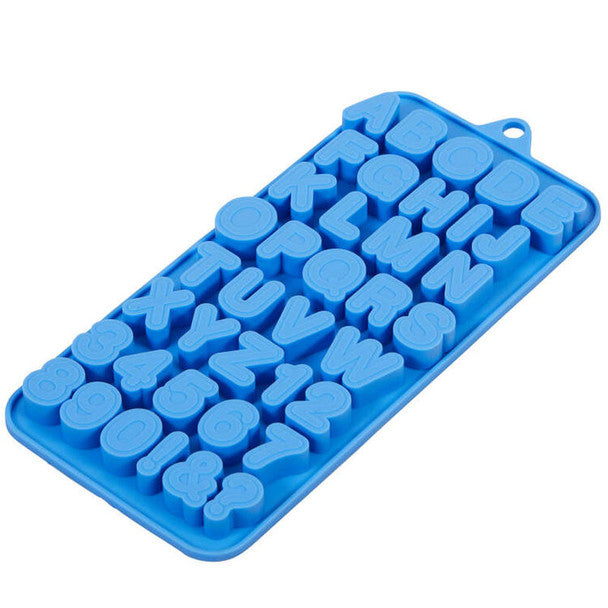 Silicone Candy Mould- Letter & Numbers