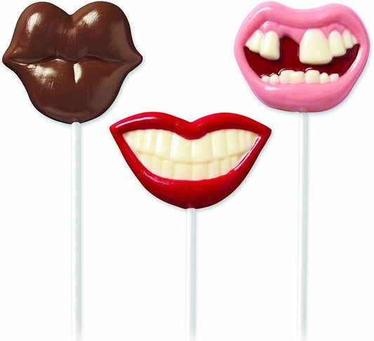 Lolli Candy Mould- Smiley Mouth