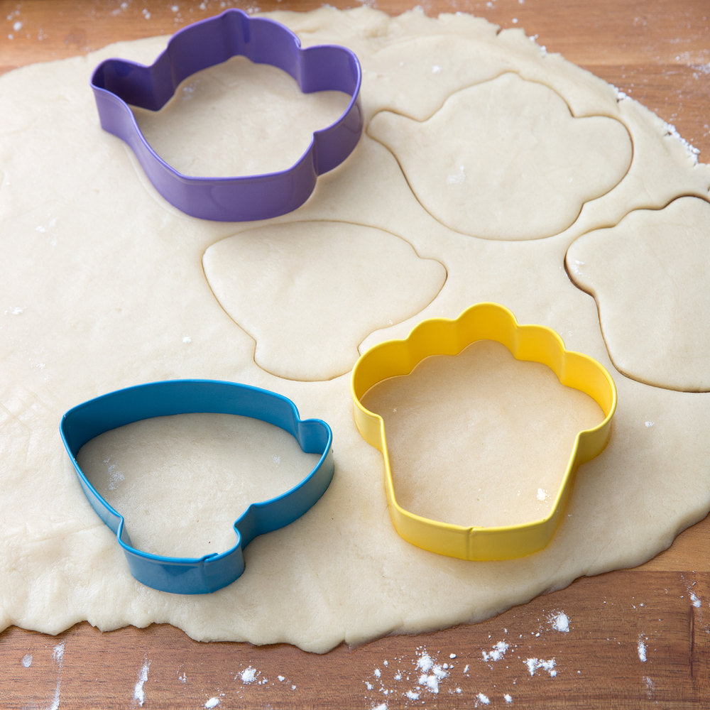 Cookie Cutter Set -Tea Party 3pc