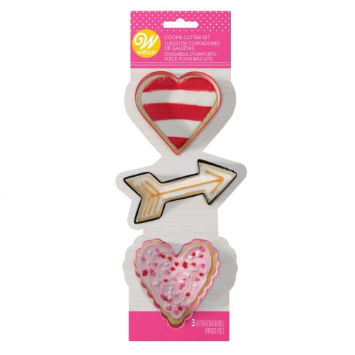 Cookie Cutter Set- Valentine 3pc