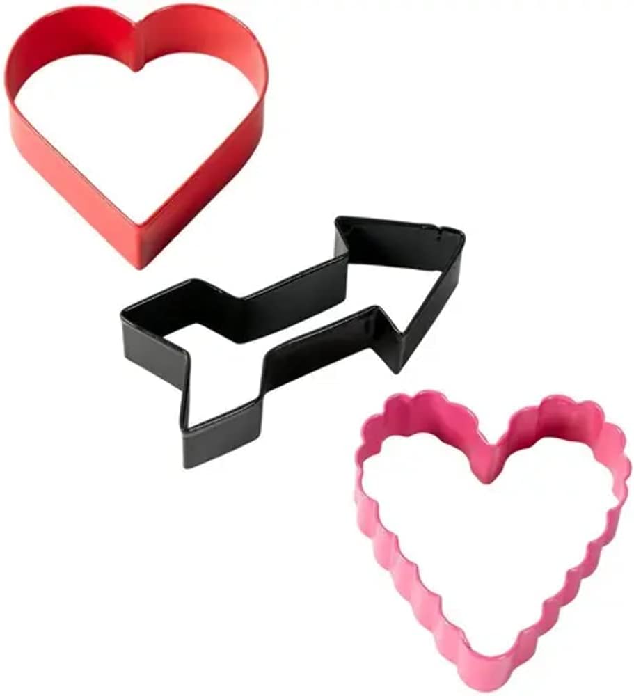 Cookie Cutter Set- Valentine 3pc