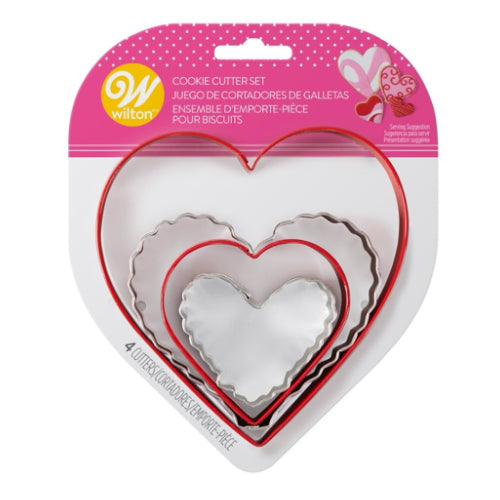 Heart Cookie Cutter Set 4pc