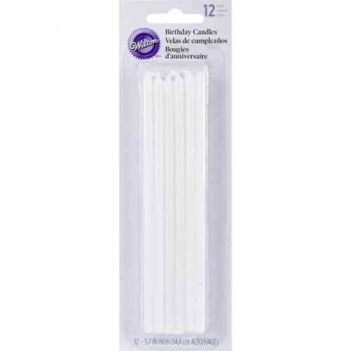 Candles- Long White 12pk