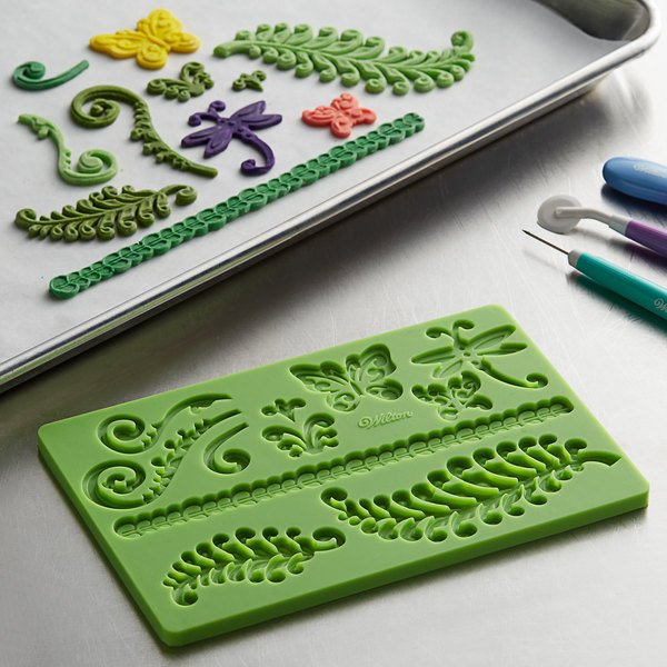 Fondant and Gumpaste Silicone Mould - Fern