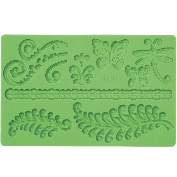 Fondant and Gumpaste Silicone Mould - Fern