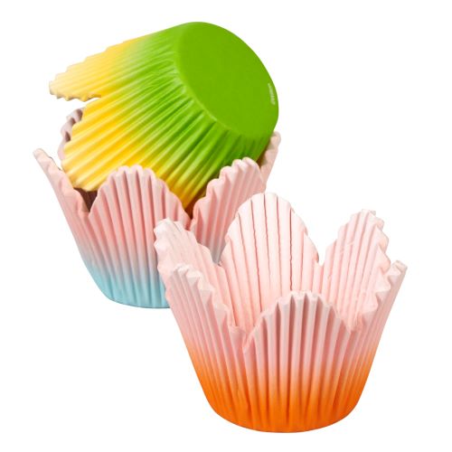 Ombre Petal Cups Assorted 72ct