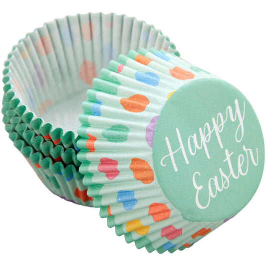 Std Baking Cups - Happy Easter 75ct