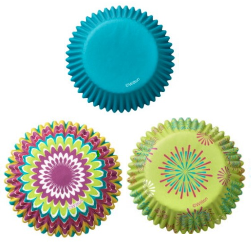 Std Baking Cup- Bright Starburst 75ct