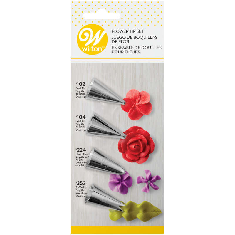 Flower Tip Set 4pc