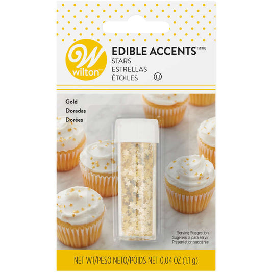 Edible Glitter- Gold Stars