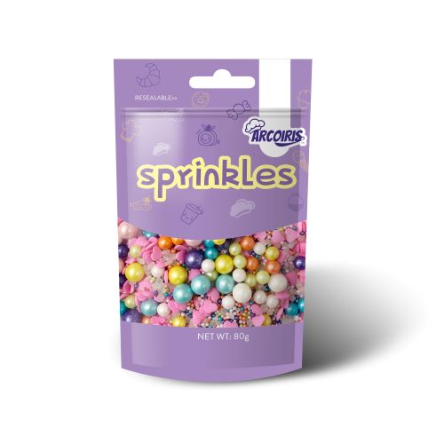 Purple Bead Mix 80g